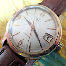 MuDu "Doublematic" Automatic Gold Plated 25 Jewel Watch