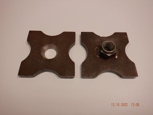 Unimog rear axle tie - rear,