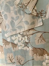 Laura Ashley Remnants Millwood Duck Egg Blue For Crafts