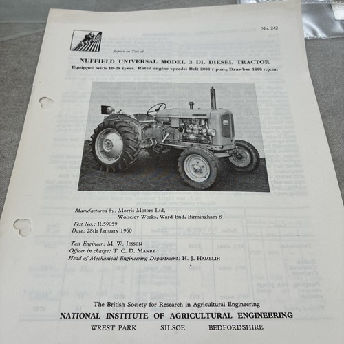 Nuffield universal 3dl - nuffield, 3dl/10/28