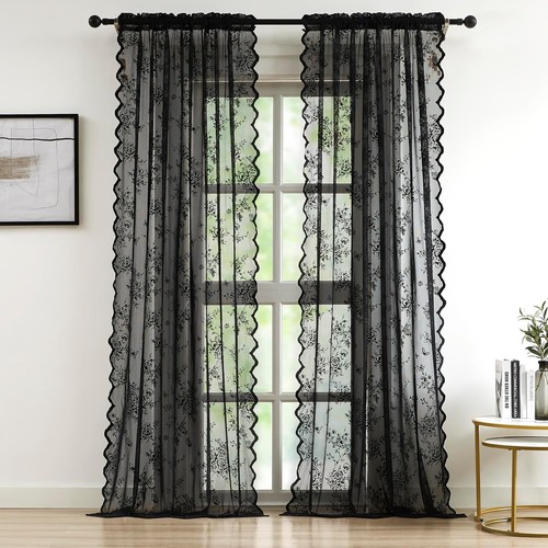 Bujasso black lace - black,