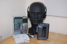 REFURBISHED Sanyo M-1119 Compact Cassette Recorder Dictaphone Voice Activated