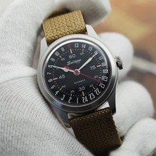 MERKUR Retro Skin Diver Watch