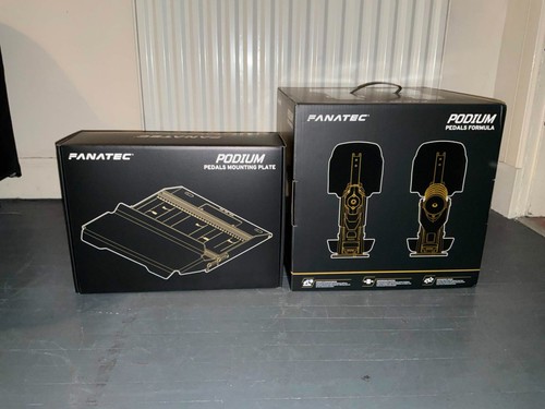 Fanatec podium pedals - pedals, +