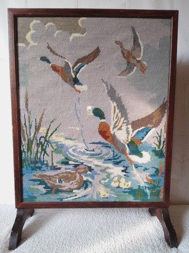 Vintage peerart tapestry fire - peerart,