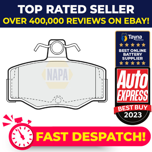 Brake pads set fits nissan - set,