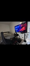 Logitech G29 Racing Steering Wheel And Pedals With a Play seat Cockpit