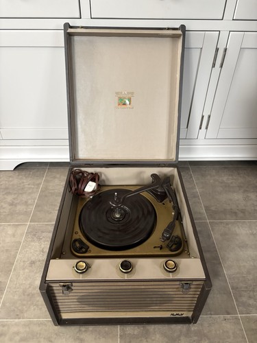Hmv auto changer record player - auto,