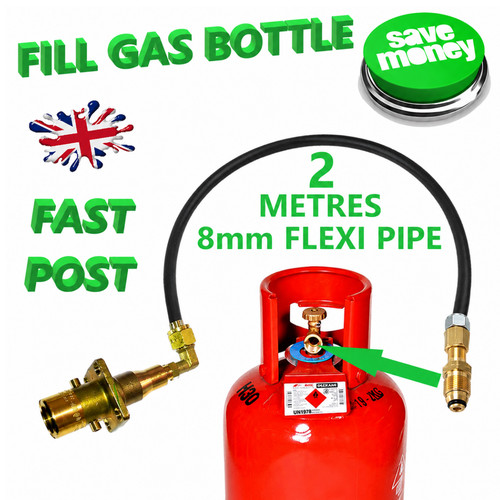 Metres gas bottle - metres,