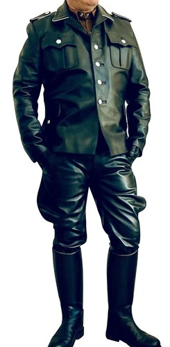Men real leather - real, breeches