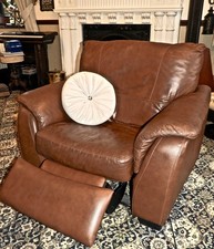 Real Brown Leather Electric