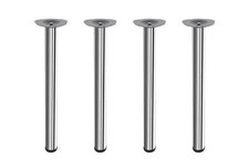 4x Height Adjustable Metal