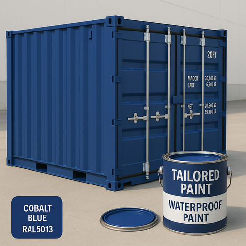 Container roof sealant paint - roof,