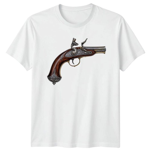 Antique flintlock pistol - antique,