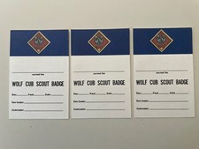 BSA Cub Scouts Wolf 1982 Rank