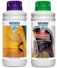 Nikwax Tech Wash and TX Direct Twin Pack - 2x 1Litre, Free Next Day Delivery