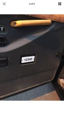 LTI LONDON TAXI FAIRWAY/TX1/2/4 & METRO Door COVER PLATES WITH FITTINGS