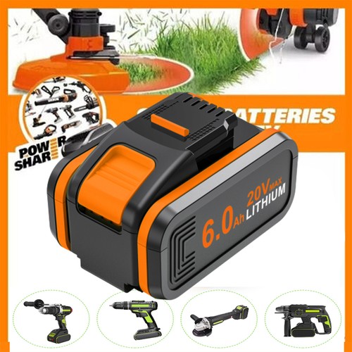 For worx 20v 0ah ion - 6.0ah, li-ion