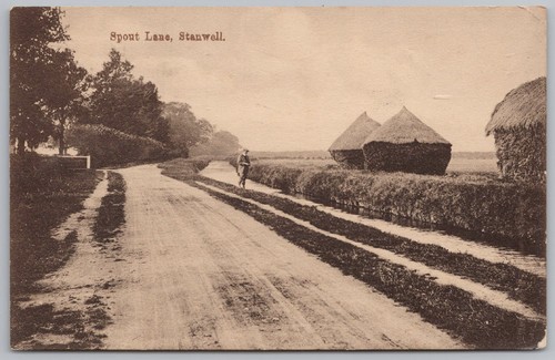Stanwell spout lane - lane,, middlesex
