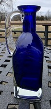 Stunning blue glass - stunning, bottle