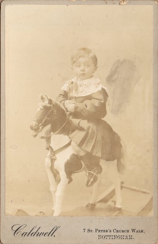 Nottingham cabinet card - cabinet,