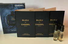 3 X BLEU MENS SET OF MINI SPRAYS IN A GIFT BOX AFTERSHAVE PERFUME TRAVEL SIZE