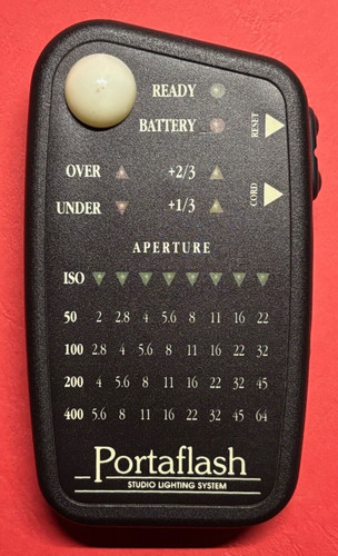 Portaflash light meter - portaflash,