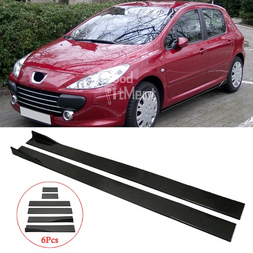 Glossy side skirts lip - 78.7",