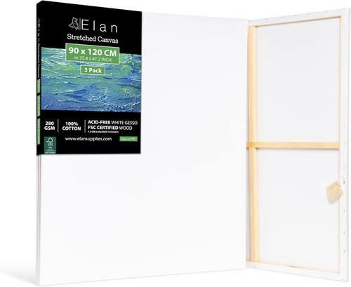 Stretched canvases 90x120 - stretched,