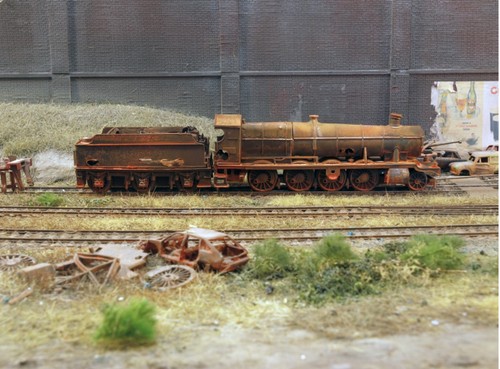 Scrapyard locomotive oo - locomotive,