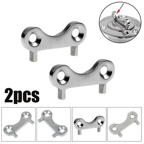 2pcs boat parts - steel,