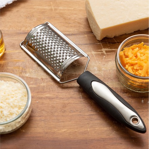 Stainless steel cheese - steel, lemon
