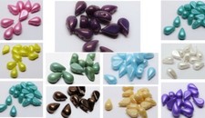 8(mm) TWO DUO HOLE CZECH GLASS