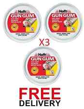HOLTS GUN GUM SILENCER EXHAUST REPAIR PASTE HIGH QUALITY X 3 200G GG2