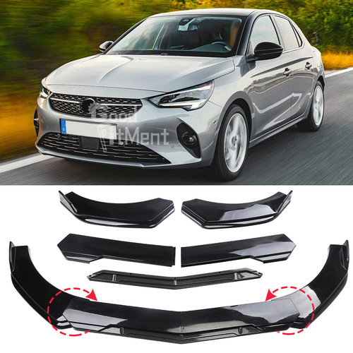 Glossy front bumper - glossy,