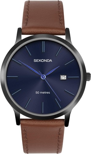 Sekonda mens watch blue dial - mens,