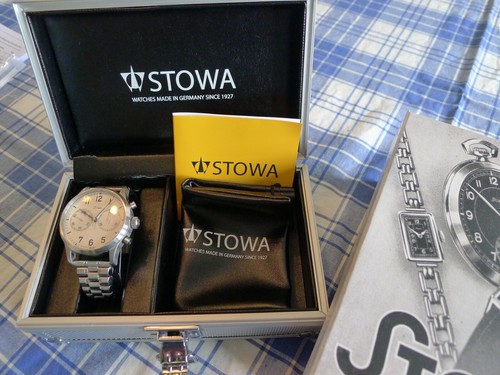 Stowa marine chronograph watch - stowa,