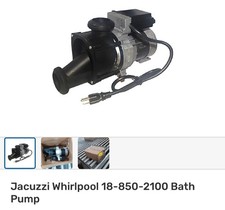 18-850-2100 Bath Pump .75hp