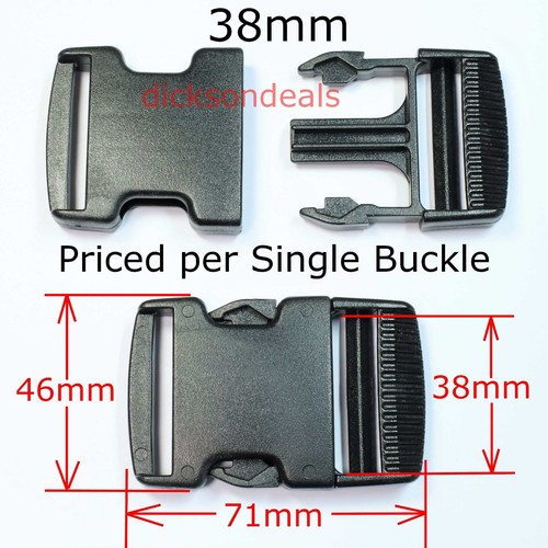Side release clip - buckle, for