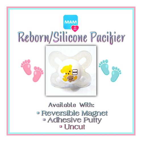 Reborn silicone mam pacifier - mam,