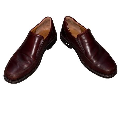 Ecco mens brown - leather, slip