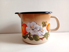 Vintage Enamel Kitchen Jug