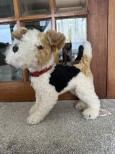 STEIFF-  Fox Terrier Dog ( FOXY) Brand new with tags RRP £200 
