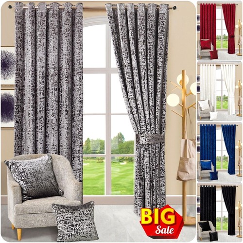 Luxury crushed velvet curtains - luxury,