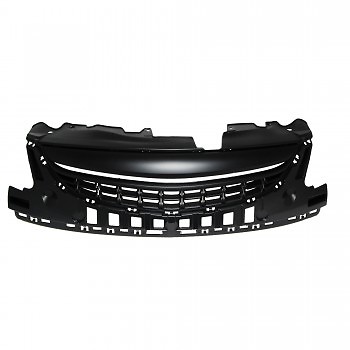 Debadged badgeless grill for