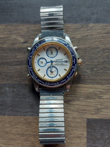 Vintage large seiko chrono - large,