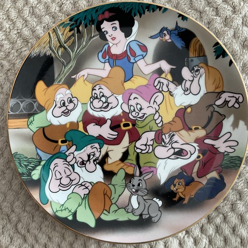 Disney plate - (1937, snow