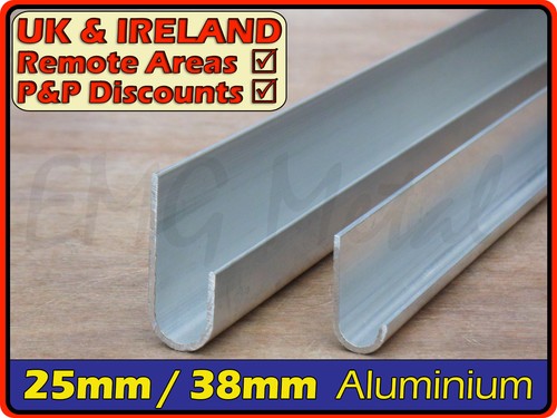 25mm 38mm aluminium - 25mm, section