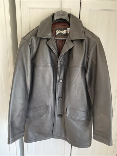 Schott nyc black leather - nyc,