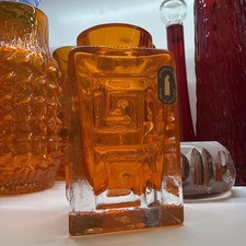 Whitefriars Greek Key Vase